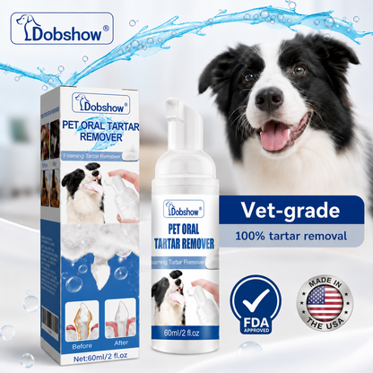 ✅End Pet Oral Problems⚡️Dobshow® 3-in-1 Pet Oral Care Spray-For Dogs & Cats of All Sizes🐶🐱