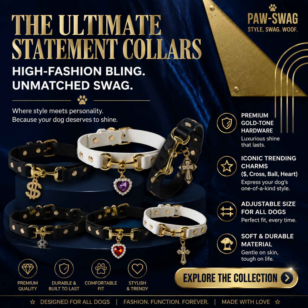 💖MCOIKY® CharmPaw Pet Collar