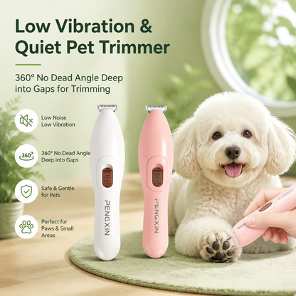 🐾 MCOIKY® QuietTrim Pet Grooming Clipper