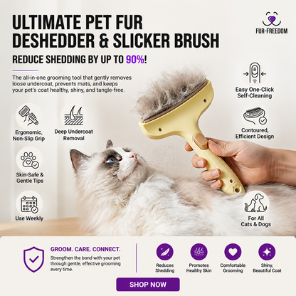 🐾 MCOIKY®FurMaster Deshedding Brush