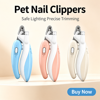 ✨ 🐾 MCOIKY®  LED Pet Nail Clipper