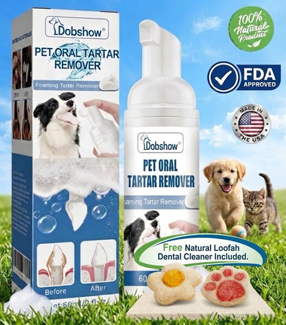 ✅End Pet Oral Problems⚡️Dobshow® 3-in-1 Pet Oral Care Spray-For Dogs & Cats of All Sizes🐶🐱