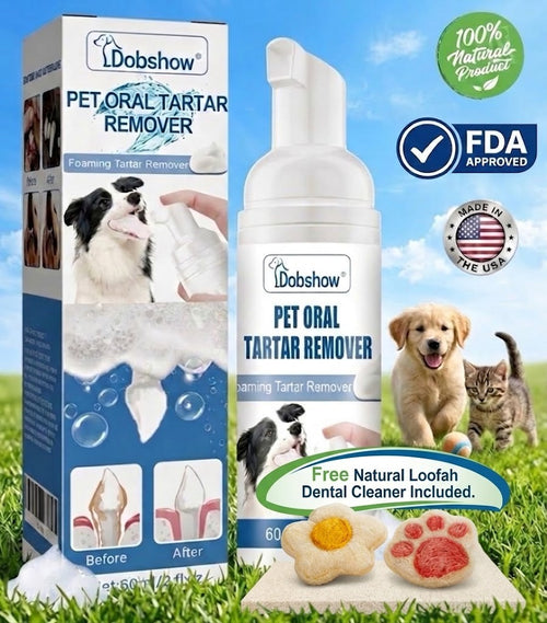 ✅End Pet Oral Problems⚡️Dobshow® 3-in-1 Pet Oral Care Spray-For Dogs & Cats of All Sizes🐶🐱