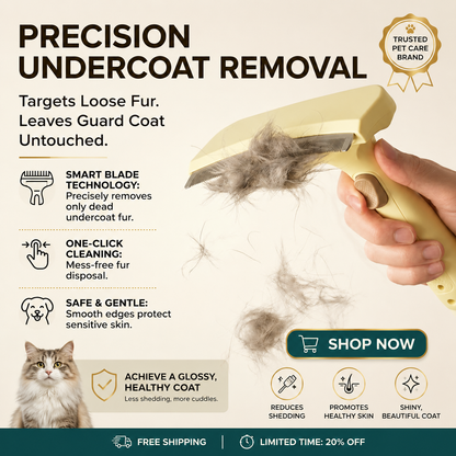 🐾 MCOIKY®FurMaster Deshedding Brush