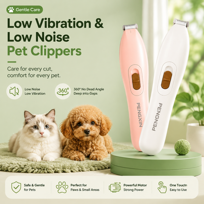 🐾 MCOIKY® QuietTrim Pet Grooming Clipper